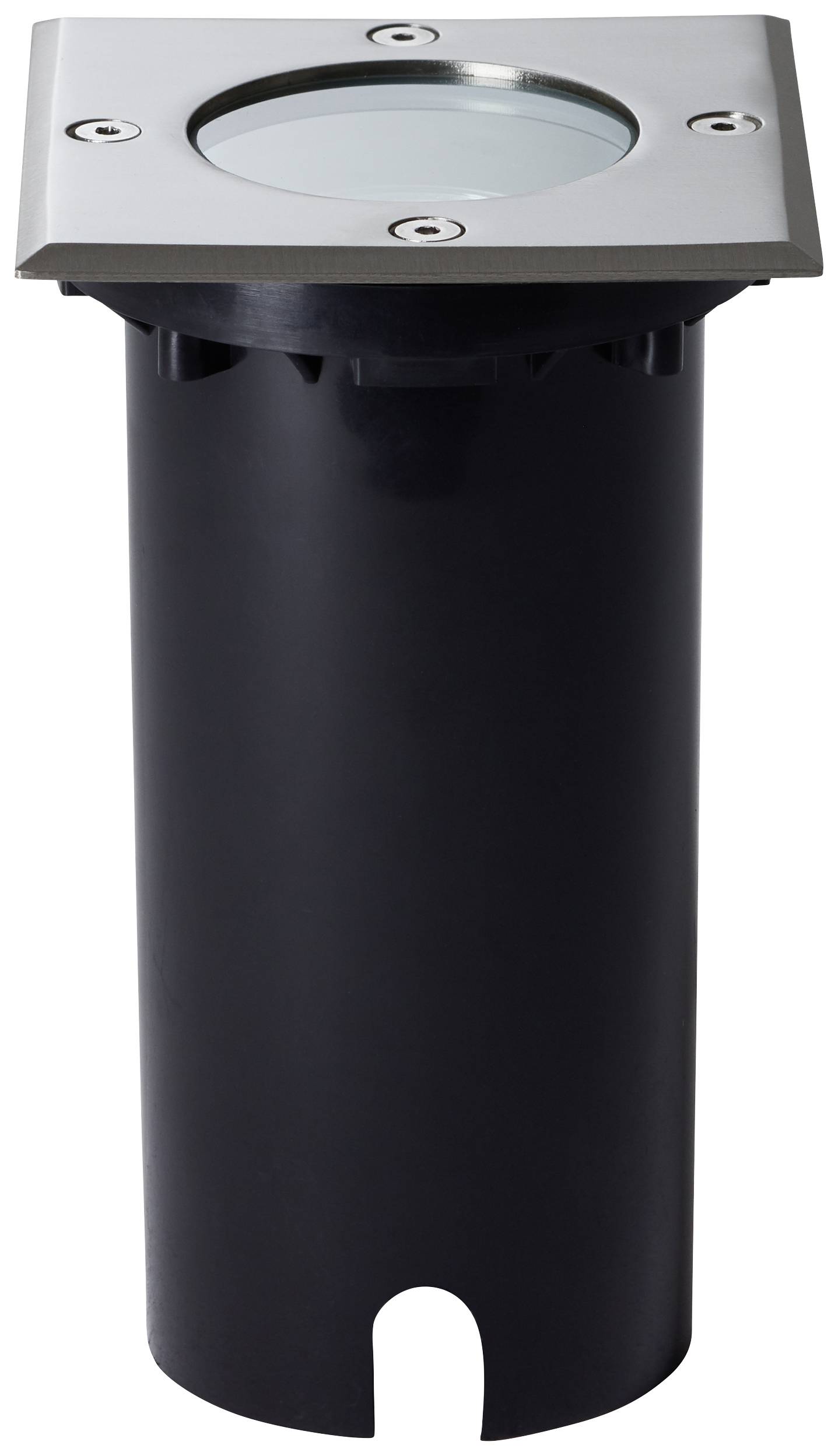 Brilliant Itch 91046A82 Außeneinbauleuchte, Bodeneinbauleuchte GU10 Silber