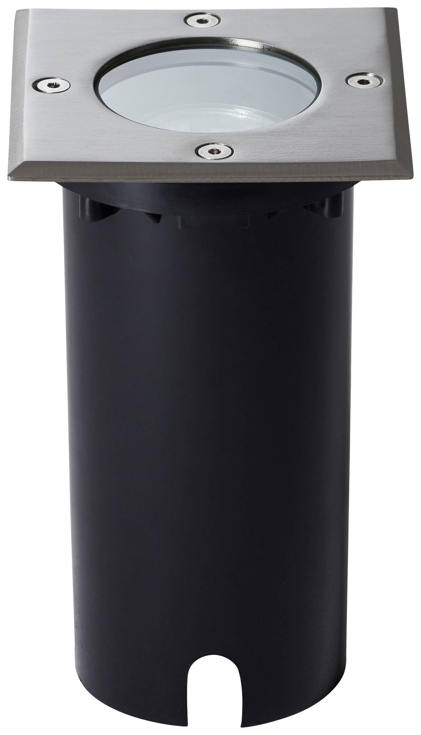 Brilliant Itch 91046A82 Außeneinbauleuchte, Bodeneinbauleuchte GU10 Silber