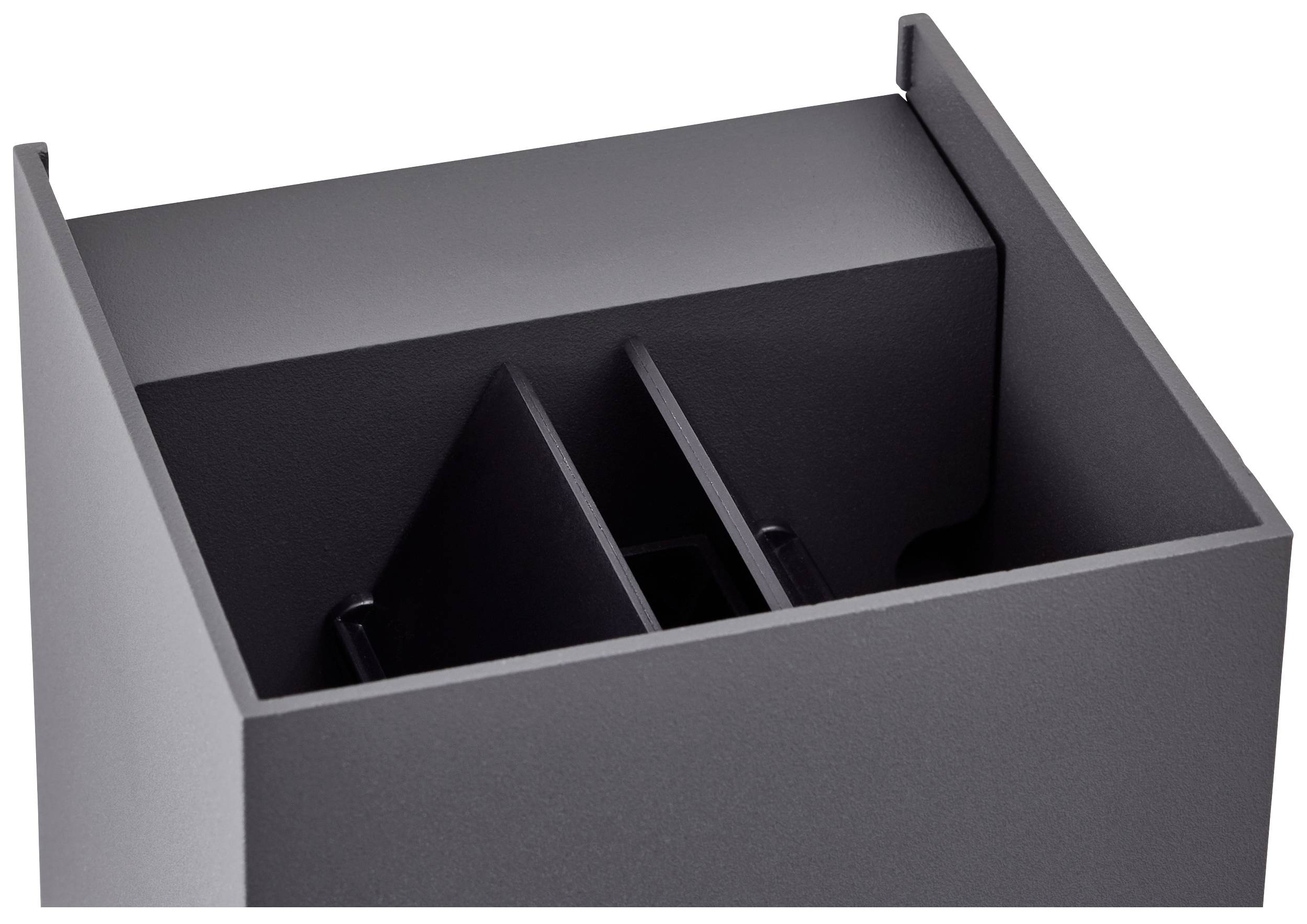 Brilliant Hilly G90961A63 LED-Außenwandleuchte LED Lichtquelle nicht austauschbar 6W Grau