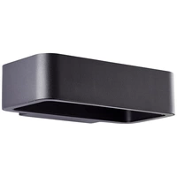 Brilliant Golda G90975A06 LED-Außenwandleuchte EEK: F (A - G) LED Lichtquelle nicht austauschbar 7W Schwarz Brilliant Golda G90975A06 LED-Außenwandleuchte EEK: F (A - G) LED Lichtquelle nicht austauschbar 7W Schwarz