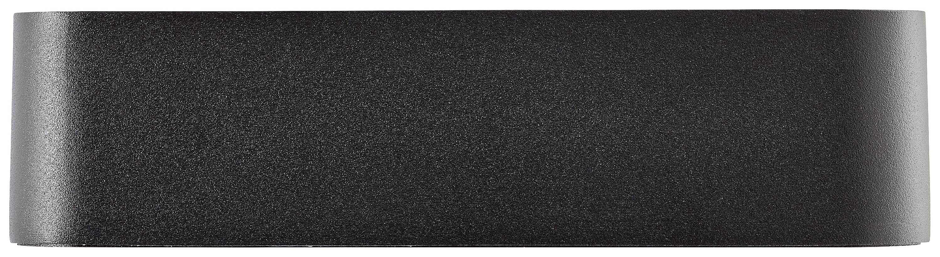 Brilliant Golda G90975A06 LED-Außenwandleuchte EEK: F (A - G) LED Lichtquelle nicht austauschbar 7W Schwarz