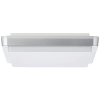 Brilliant Devora G91010A58 LED-Außendeckenleuchte LED Lichtquelle durch Elektrofachkraft austauschbar 12W Silber Brilliant Devora G91010A58 LED-Außendeckenleuchte LED Lichtquelle durch Elektrofachkraft austauschbar 12W Silber