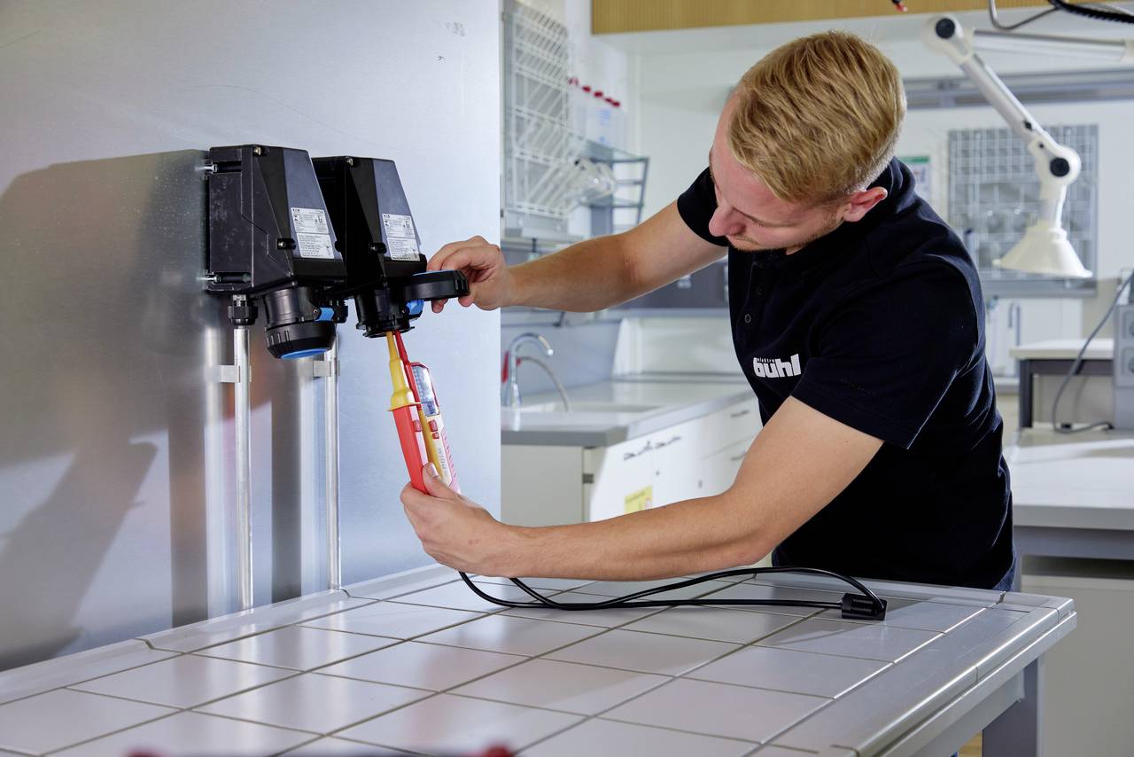 Wiha 45217 Spannungs- und Durchgangsprüfer CAT III 1000 V, CAT IV 600 V LED, Akustik