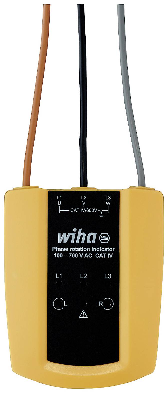 Wiha 45221 Drehfeldtester CAT III 1000 V, CAT IV 600 V