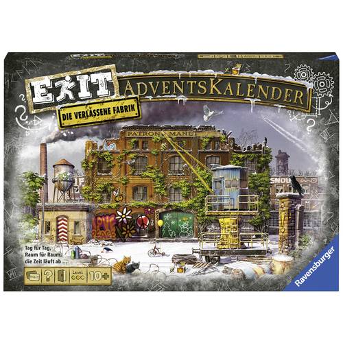 Ravensburger Exit Die verlassene Fabrik Detektiv & Zauberkästen Adventskalender SMDV Ravensburger Exit Die verlassene Fabrik Detektiv & Zauberkästen Adventskalender SMDV
