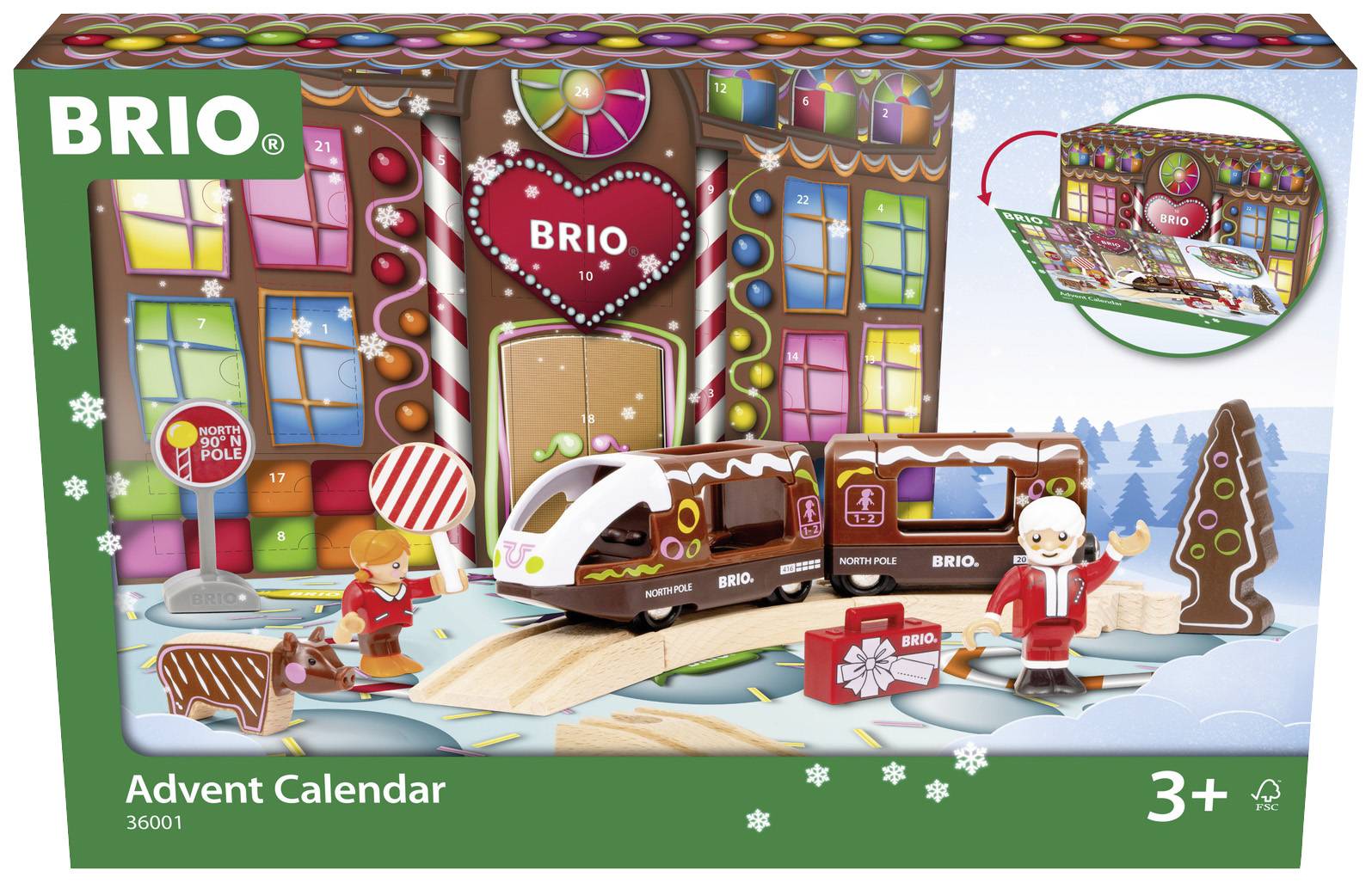Brio Spielwaren Adventskalender