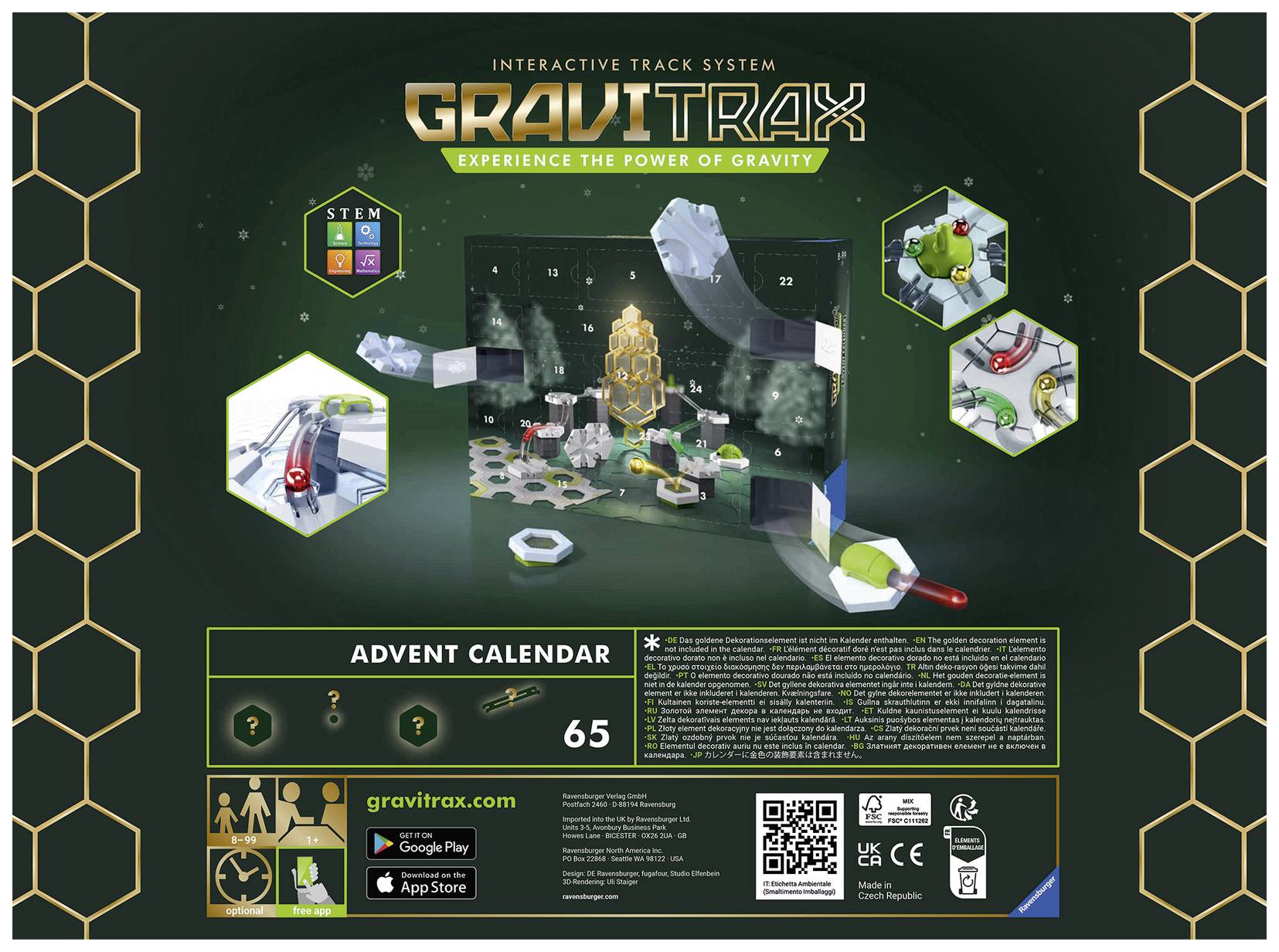 Ravensburger Experimente, Spielwaren Adventskalender Altersklasse ab 8 Jahre