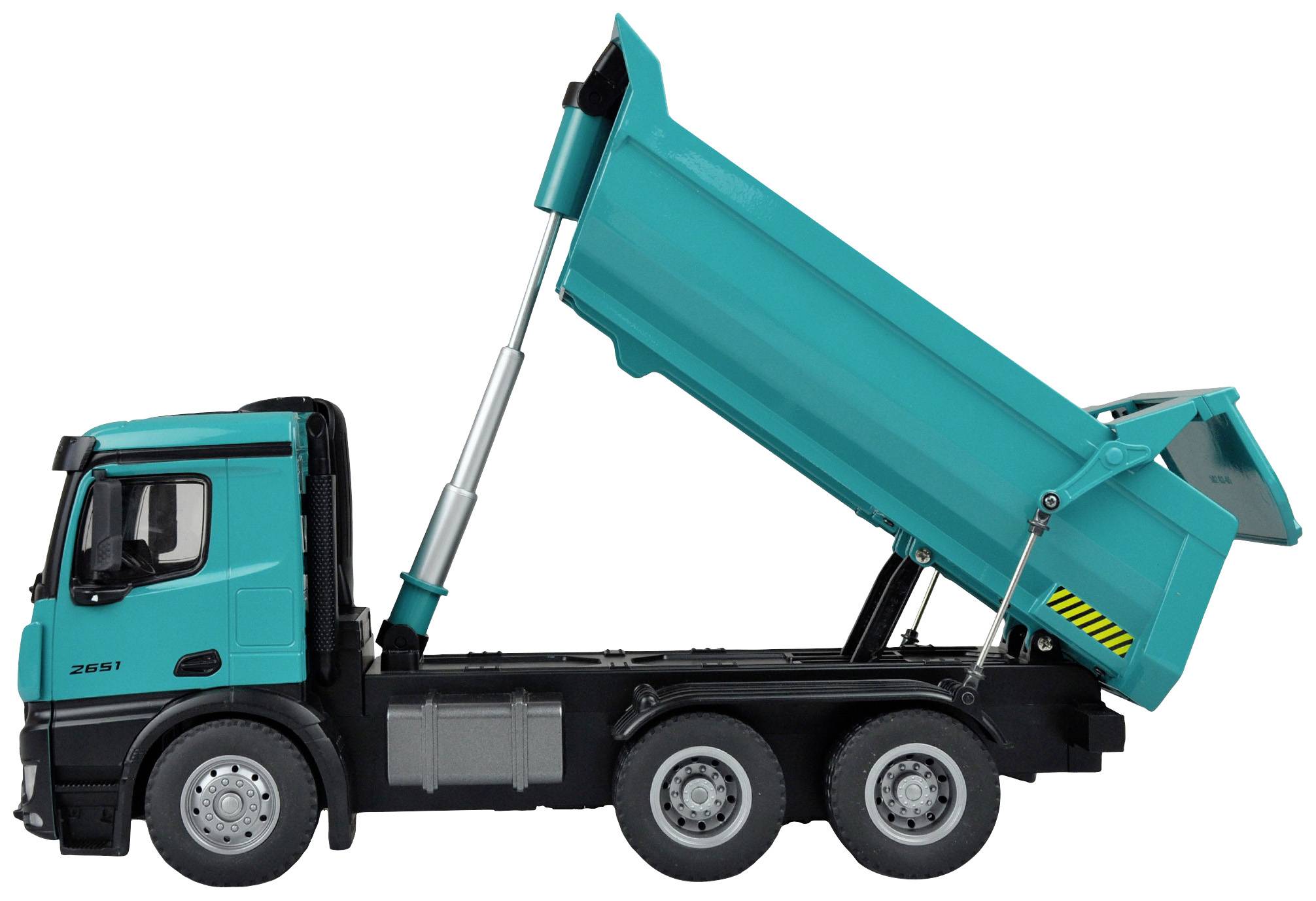 Amewi 22533 Mercedes Benz Arocs 2651 Elektro RC Modell-LKW RtR Inkl. Akku und Ladegerät