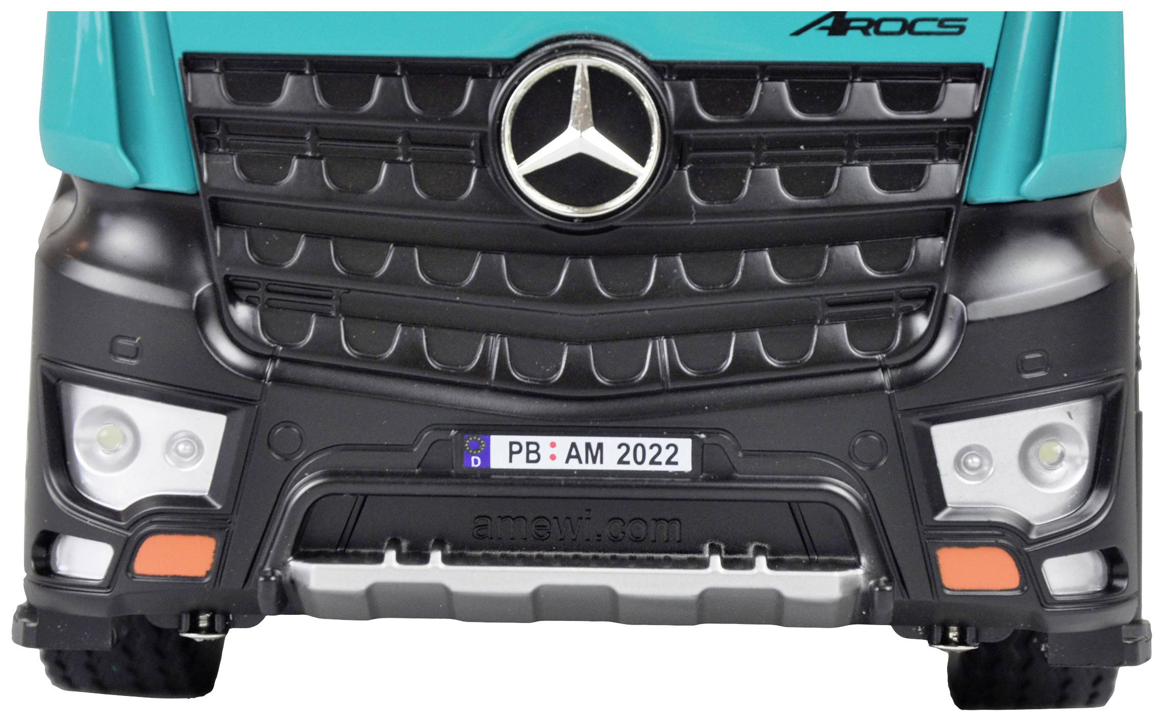 Amewi 22533 Mercedes Benz Arocs 2651 Elektro RC Modell-LKW RtR Inkl. Akku und Ladegerät