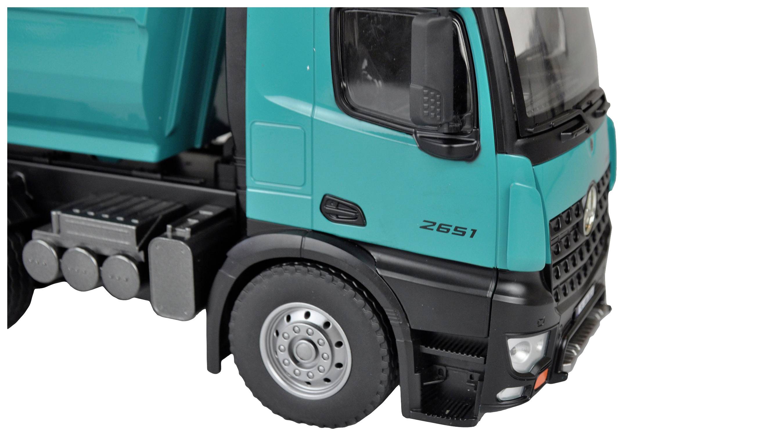 Amewi 22533 Mercedes Benz Arocs 2651 Elektro RC Modell-LKW RtR Inkl. Akku und Ladegerät