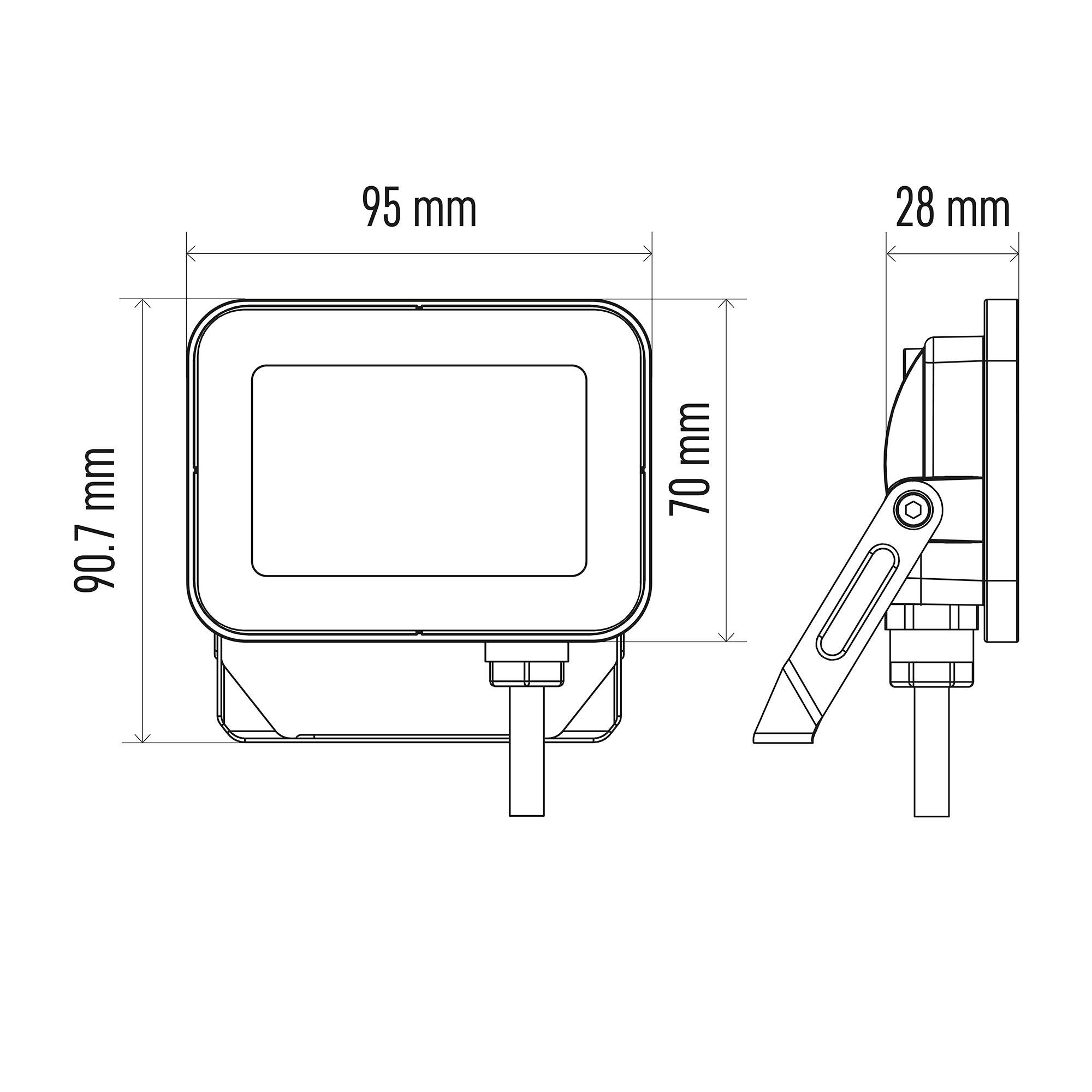 Emos Profi ZS2612 LED-Flutlichtstrahler 10W Neutralweiß