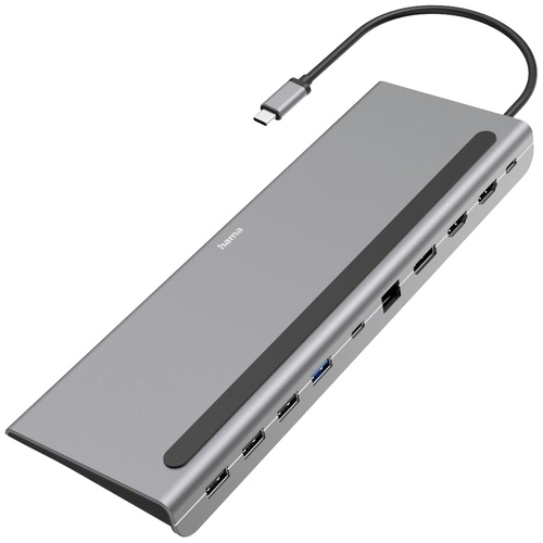 Hama USB-C® Dockingstation Connect2Office Pro Passend für Marke: Universal USB-C® Power Delivery