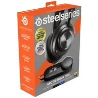 Steelseries Arctis Nova Pro Over Ear Headset kabelgebunden Stereo Schwarz Lautstärkeregelung Gaming Steelseries Arctis Nova Pro Over Ear Headset kabelgebunden Stereo Schwarz Lautstärkeregelung Gaming