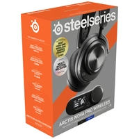 Steelseries Arctis Nova Pro Wireless Over Ear Headset Funk, Bluetooth® Stereo Schwarz Lautstärkeregelung Gaming Steelseries Arctis Nova Pro Wireless Over Ear Headset Funk, Bluetooth® Stereo Schwarz Lautstärkeregelung Gaming