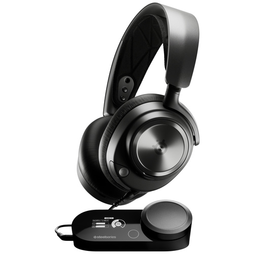 Steelseries Arctis Nova Pro X Gaming Over Ear Headset kabelgebunden Stereo Schwarz Lautstärkeregelung