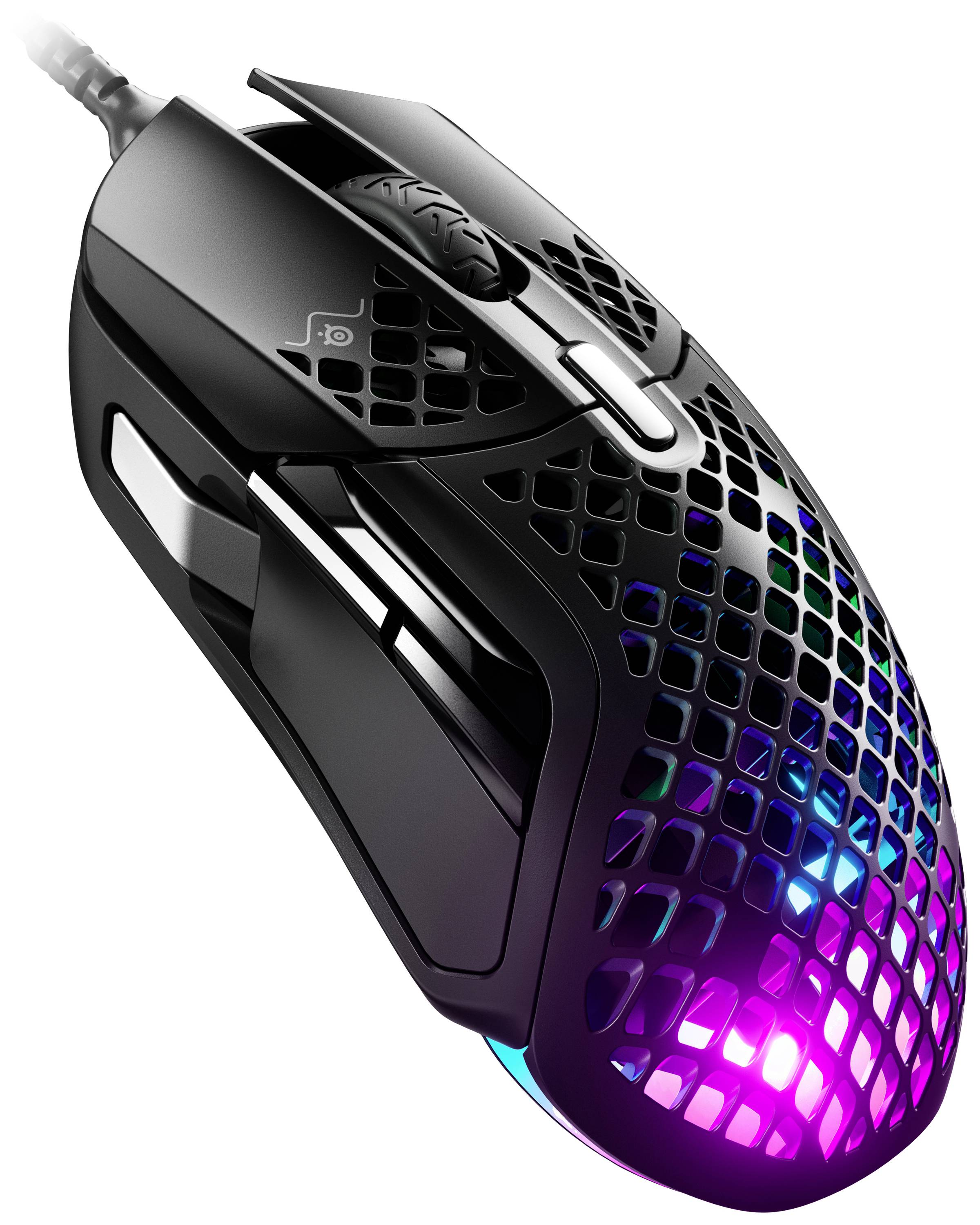 Steelseries Aerox 5 Gaming-Maus Kabelgebunden, USB Optisch Schwarz 9 Tasten 18000 dpi Beleuchtet