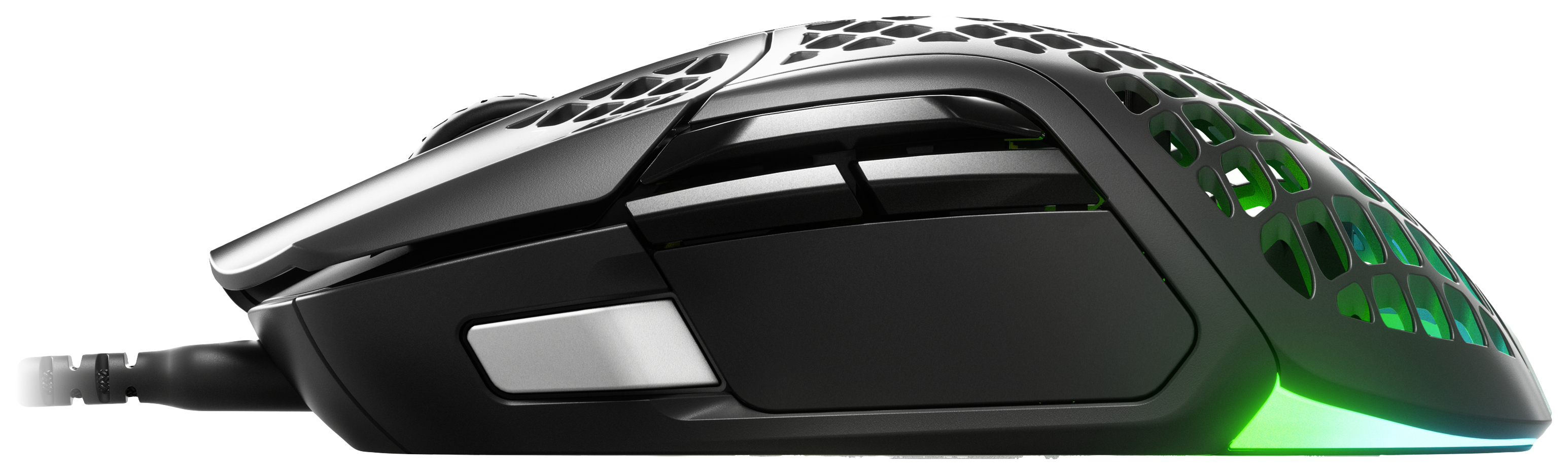 Steelseries Aerox 5 Gaming-Maus Kabelgebunden, USB Optisch Schwarz 9 Tasten 18000 dpi Beleuchtet