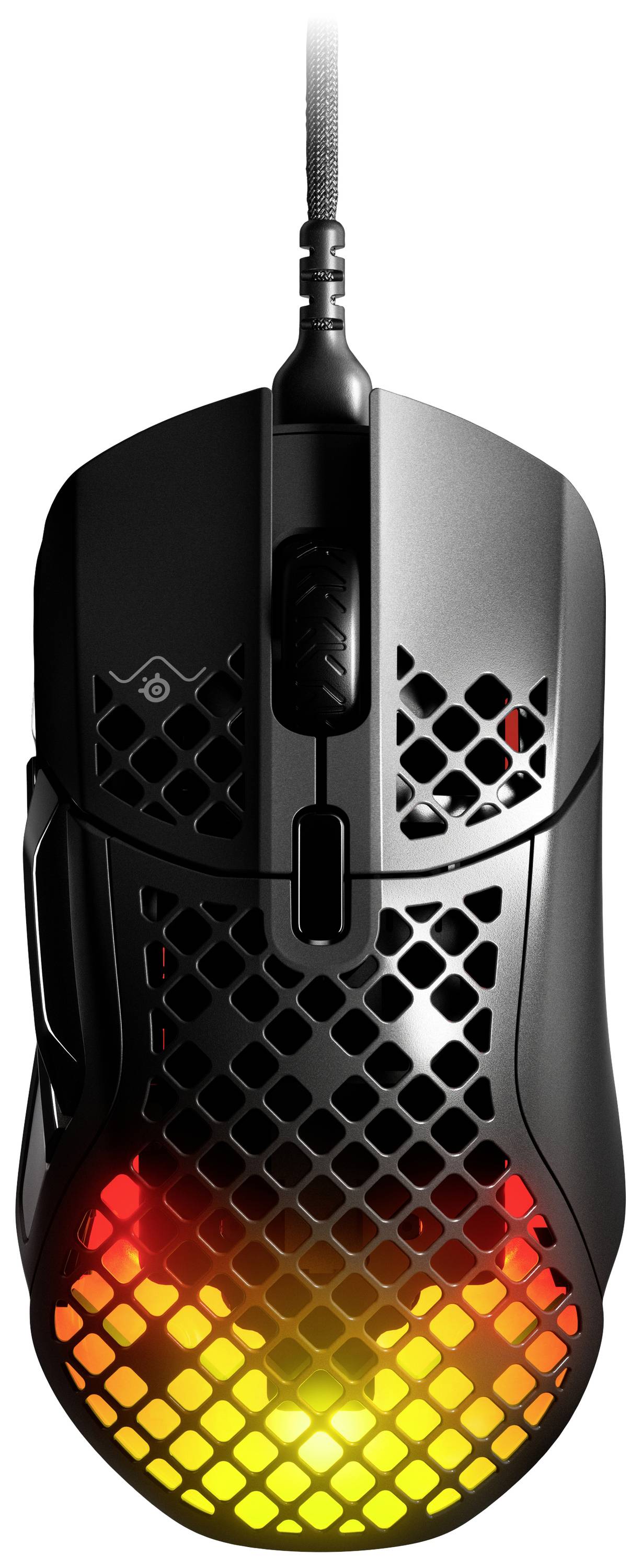 Steelseries Aerox 5 Gaming-Maus Kabelgebunden, USB Optisch Schwarz 9 Tasten 18000 dpi Beleuchtet