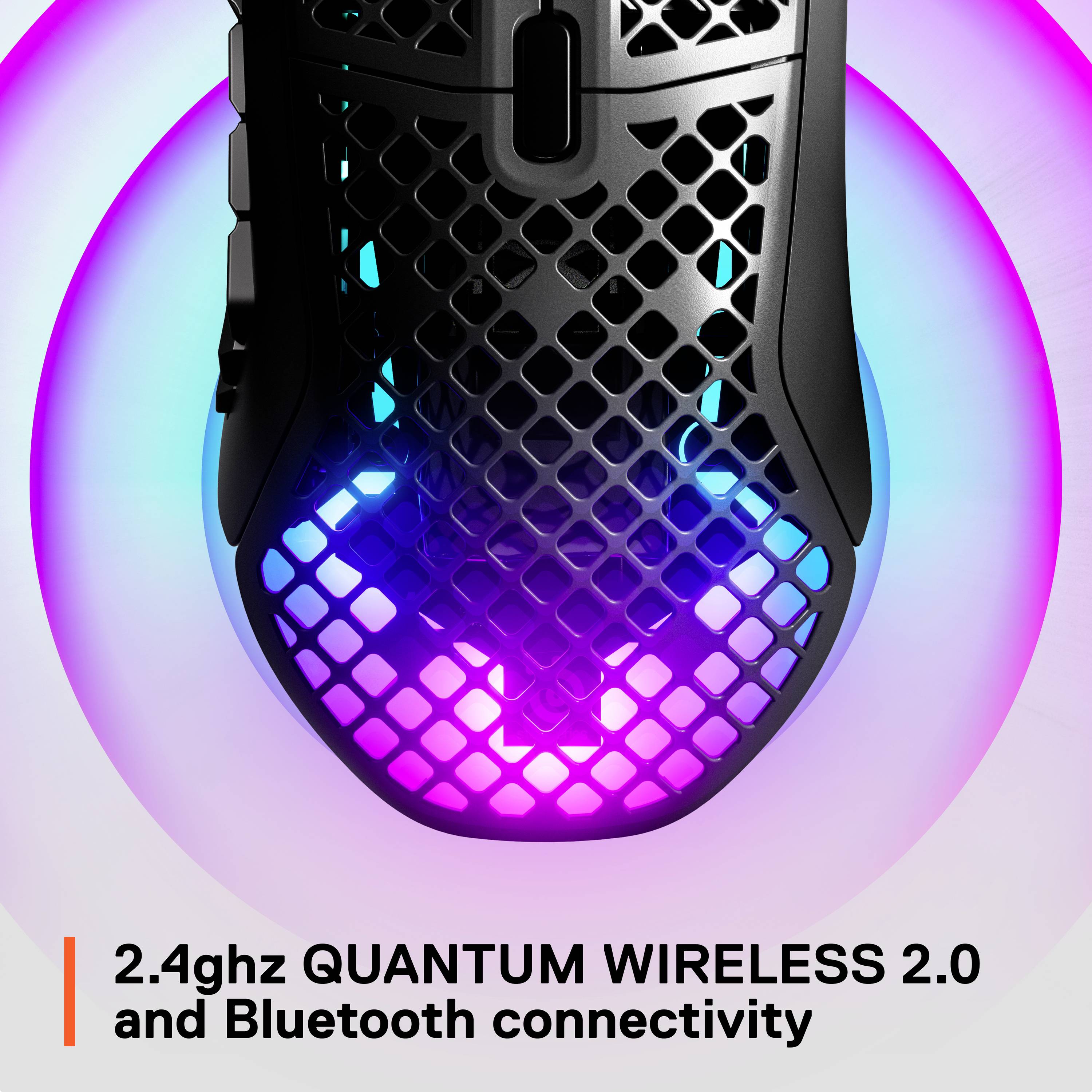 Steelseries Aerox 9 Wireless Gaming-Maus Kabellos, Bluetooth® Optisch Schwarz 18 Tasten 18000 dpi Beleuchtet, Wiederaufladbar