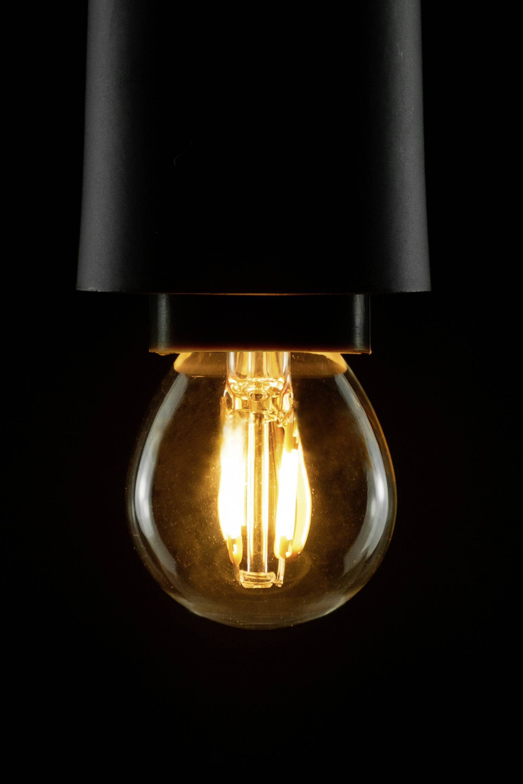 Segula 55204 LED EEK G (A - G) E14 Glühlampenform 1.5 W = 10 W Warmweiß (Ø x L) 35 mm x 65 mm 1 St.