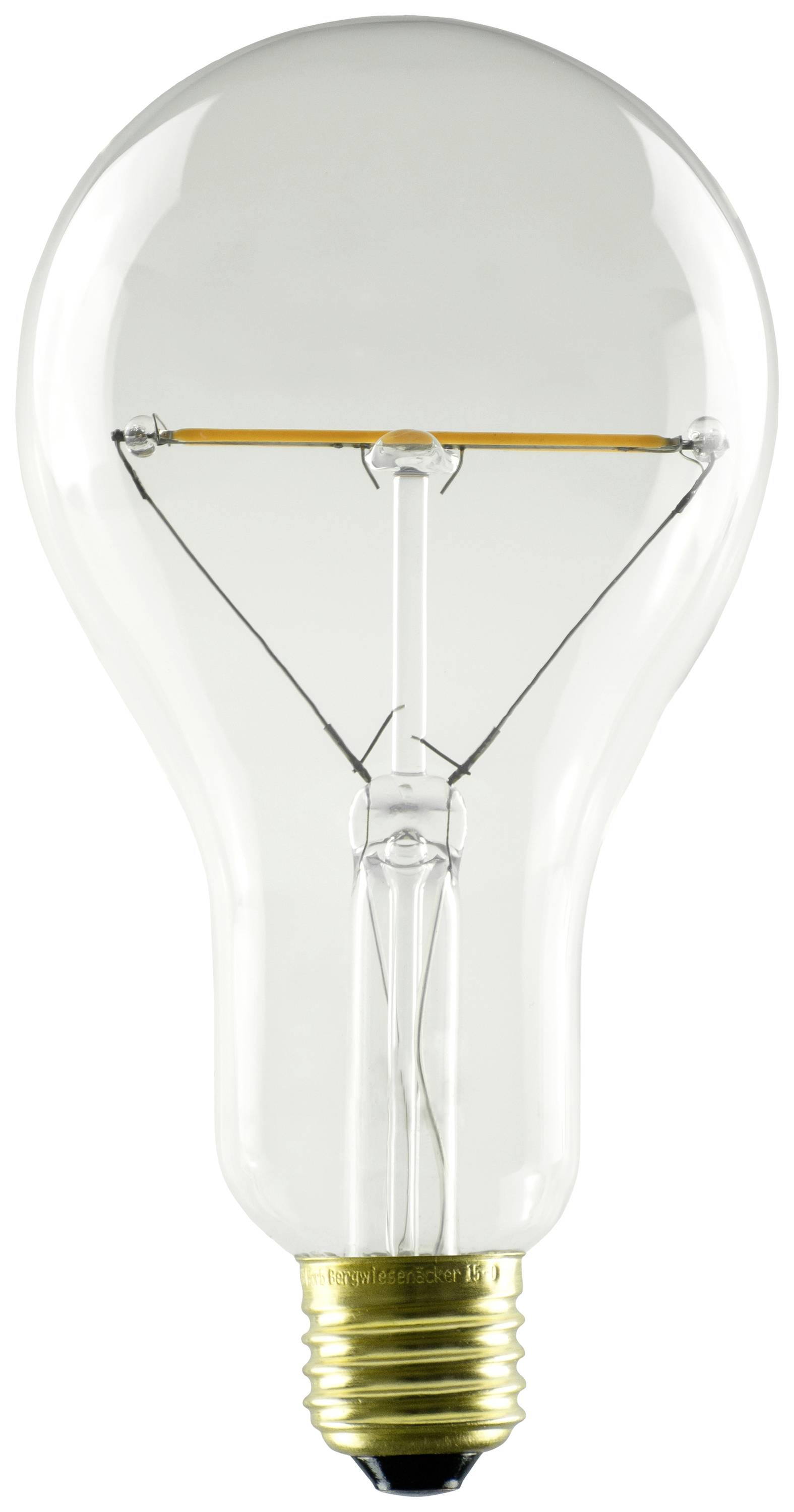 Segula 55253 LED EEK F (A - G) E27 Glühlampenform 3 W = 26 W Warmweiß (Ø x L) 90 mm x 175 mm 1 St.
