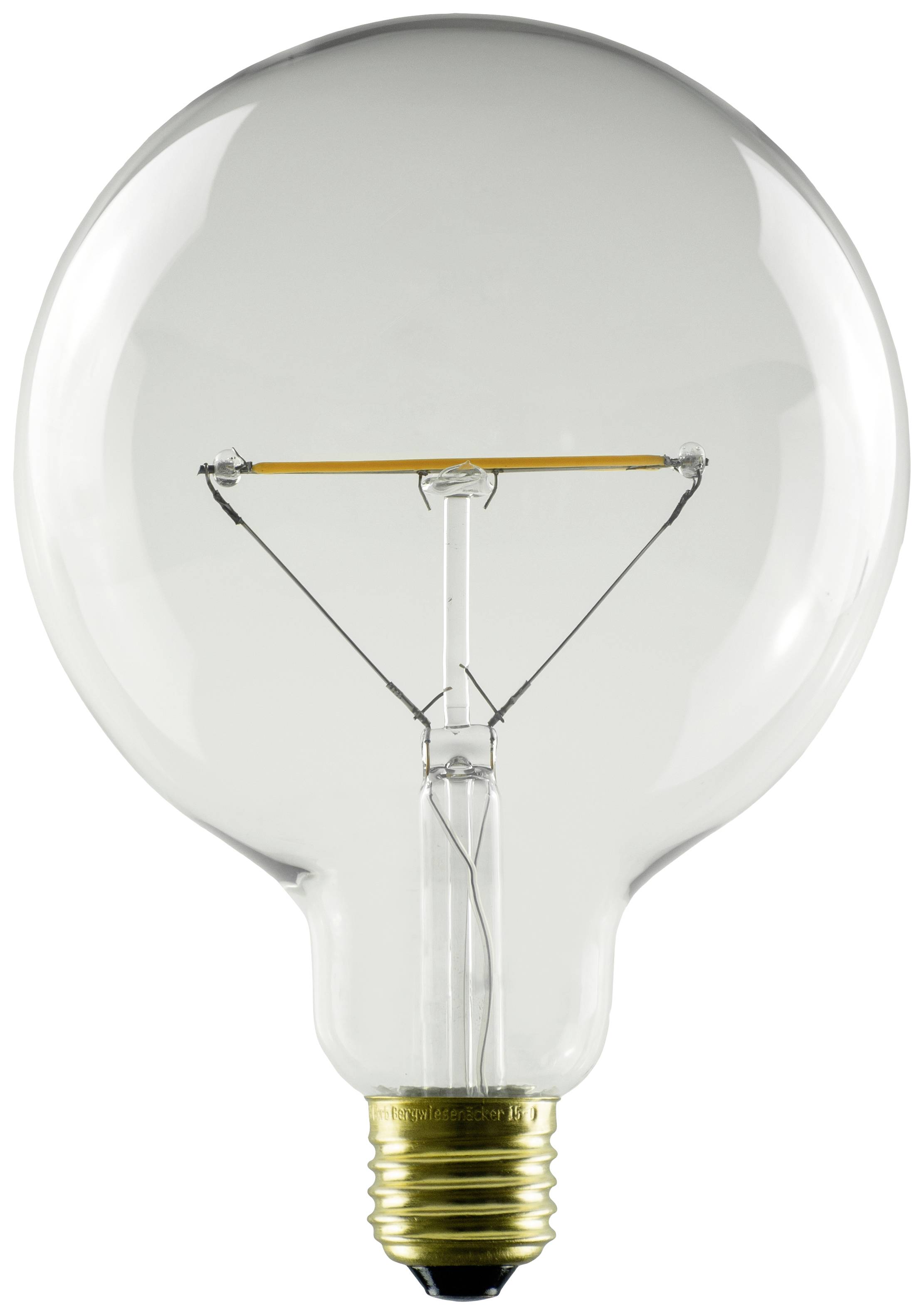 Segula 55254 LED EEK F (A - G) E27 Globeform 3 W = 26 W Warmweiß (Ø x L) 95 mm x 140 mm 1 St.