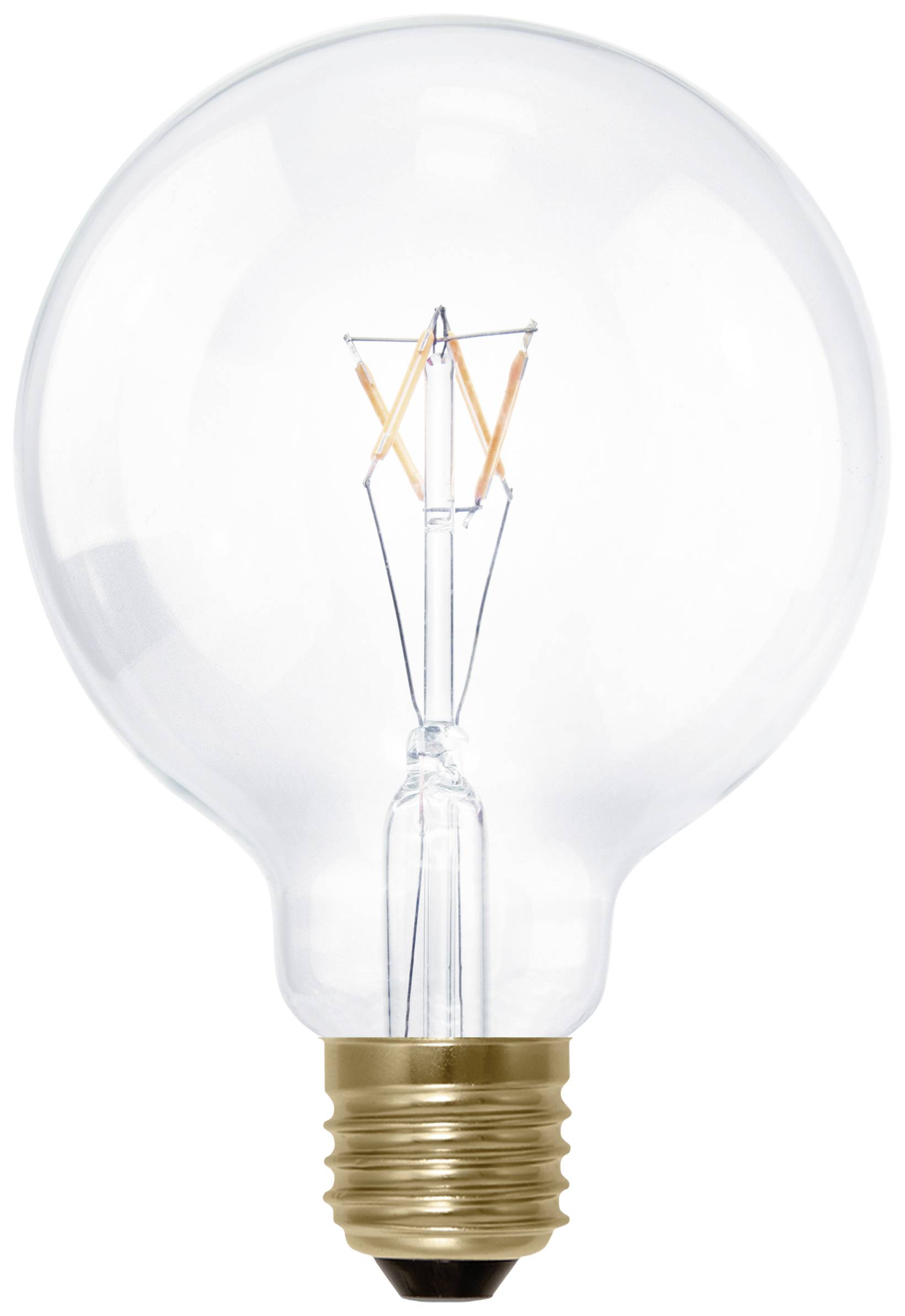 Segula 55282 LED EEK F (A - G) E27 Globeform 3 W = 26 W Warmweiß (Ø x L) 95 mm x 140 mm 1 St.