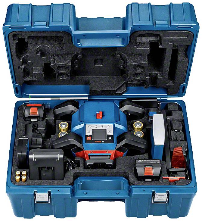 Bosch Professional GRL 600 CHV + BT 170 HD + GR 240 Rotationslaser selbstnivellierend Reichweite (max.): 600m