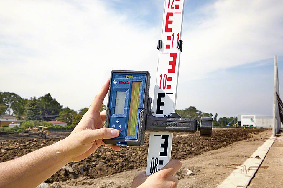 Bosch Professional 0601069L00 Laserempfänger für Rotationslaser Passend für (Marke-Nivelliergeräte) Bosch GRL 300 HV, GRL 300 HVG, GRL 400 H