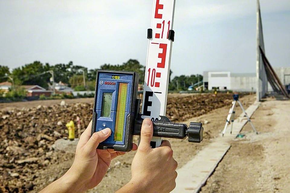 Bosch Professional 0601069L00 Laserempfänger für Rotationslaser Passend für (Marke-Nivelliergeräte) Bosch GRL 300 HV, GRL 300 HVG, GRL 400 H