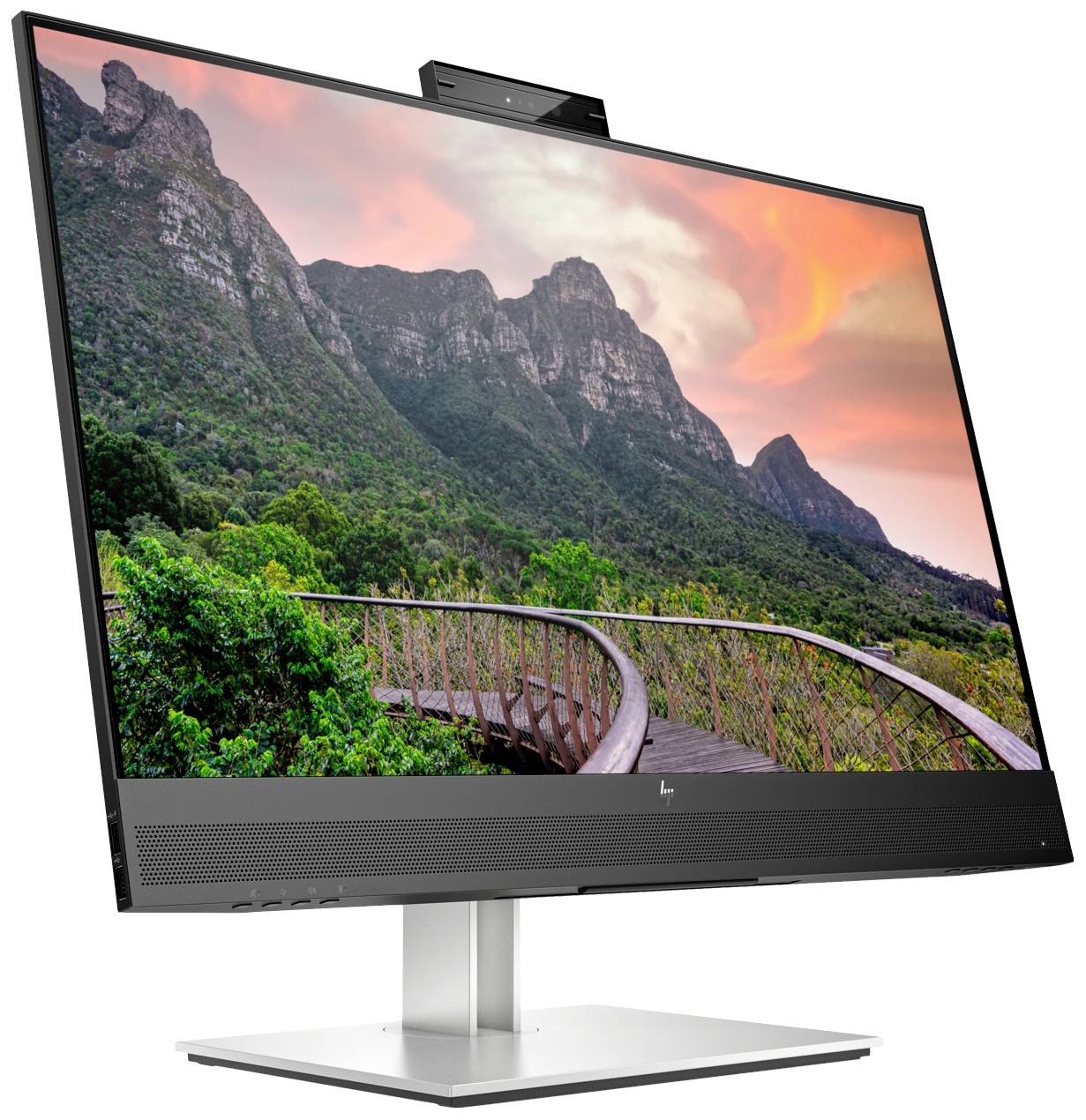HP E27m G4 LCD-Monitor EEK F (A - G) 68.6 cm (27 Zoll) 2560 x 1440 Pixel 16:9 5 ms DisplayPort, HDMI®, USB-C®, USB-A, Audio, stereo (3.5 mm Klinke)