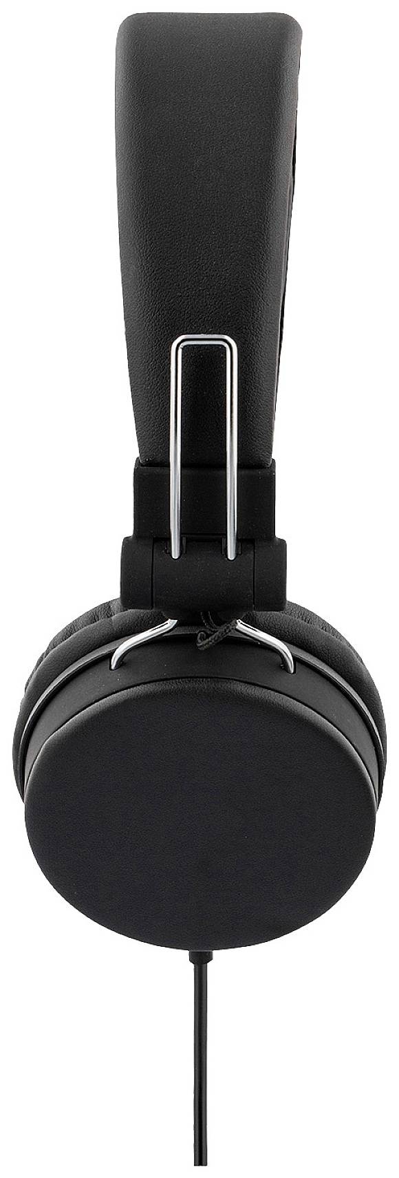 STREETZ HL-W200 On Ear Headset kabelgebunden Stereo Schwarz Faltbar, Fernbedienung, Headset