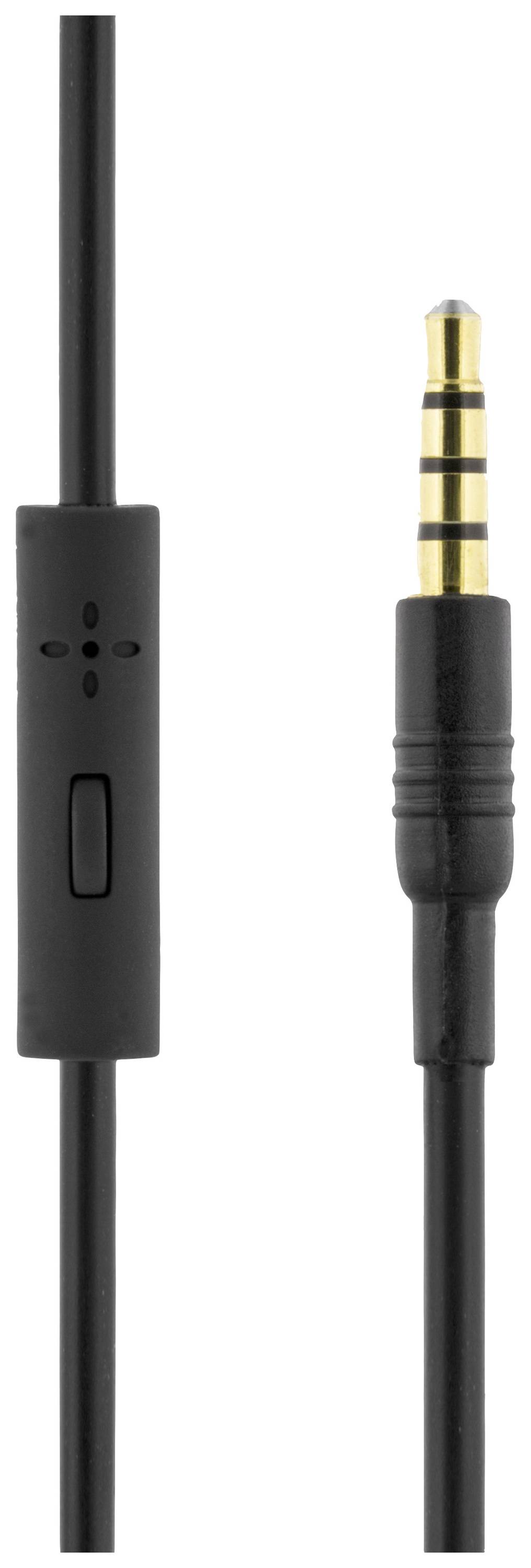 STREETZ HL-W200 On Ear Headset kabelgebunden Stereo Schwarz Faltbar, Fernbedienung, Headset