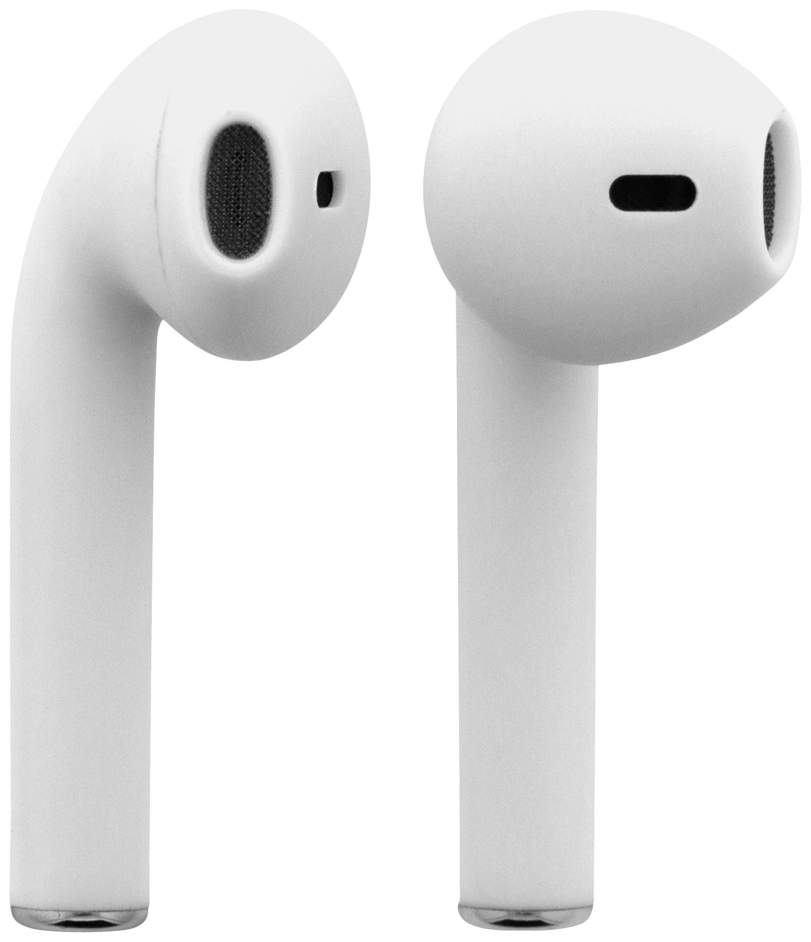 STREETZ TWS-0004 In Ear Headset Bluetooth® Stereo Weiß Fernbedienung, Headset, Ladecase