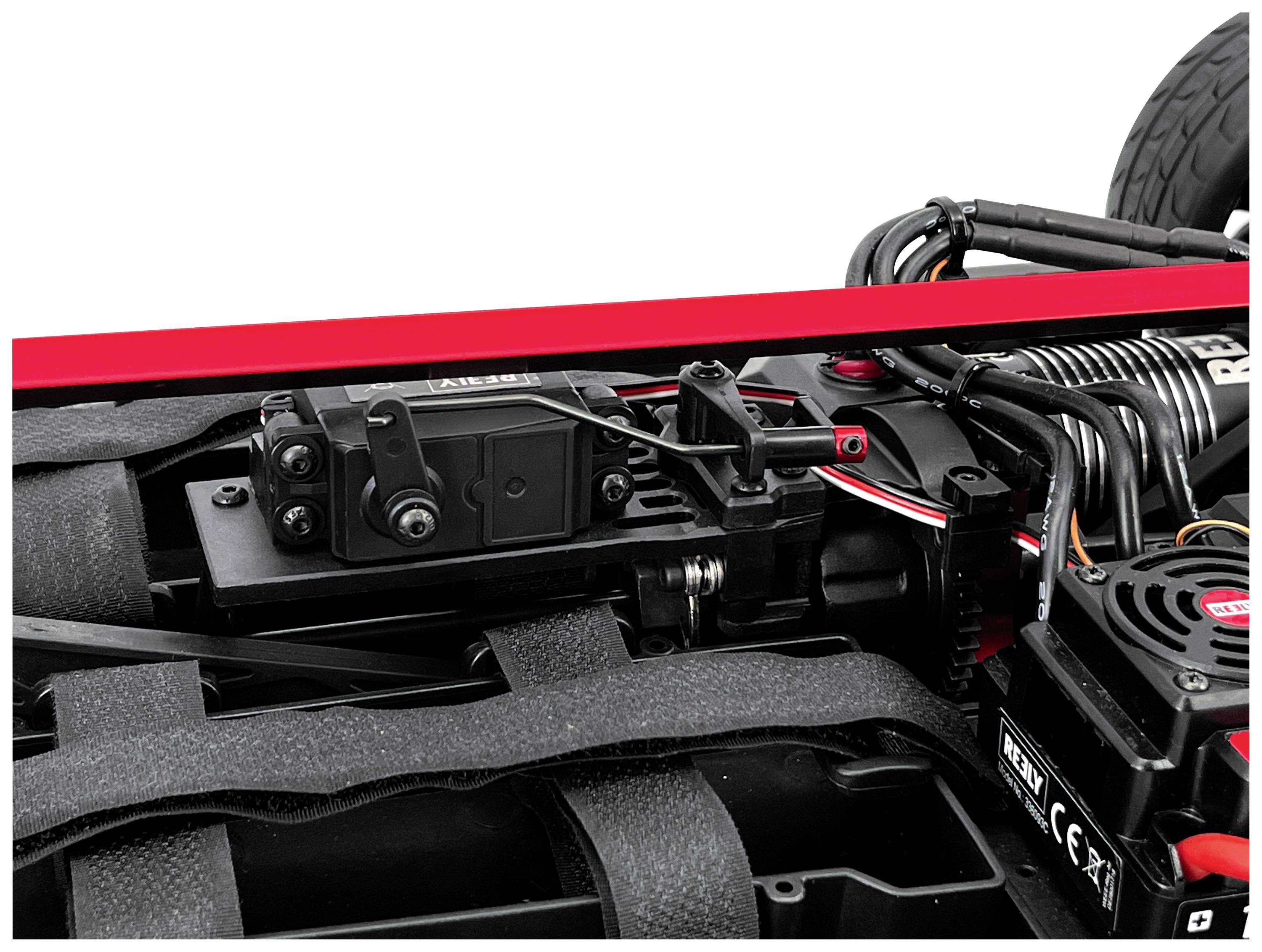 Reely Deathwatcher XL 6S Matt Grau Brushless 1:7 RC Modellauto Elektro Straßenmodell Allradantrieb (4WD) RtR 2,4GHz mit