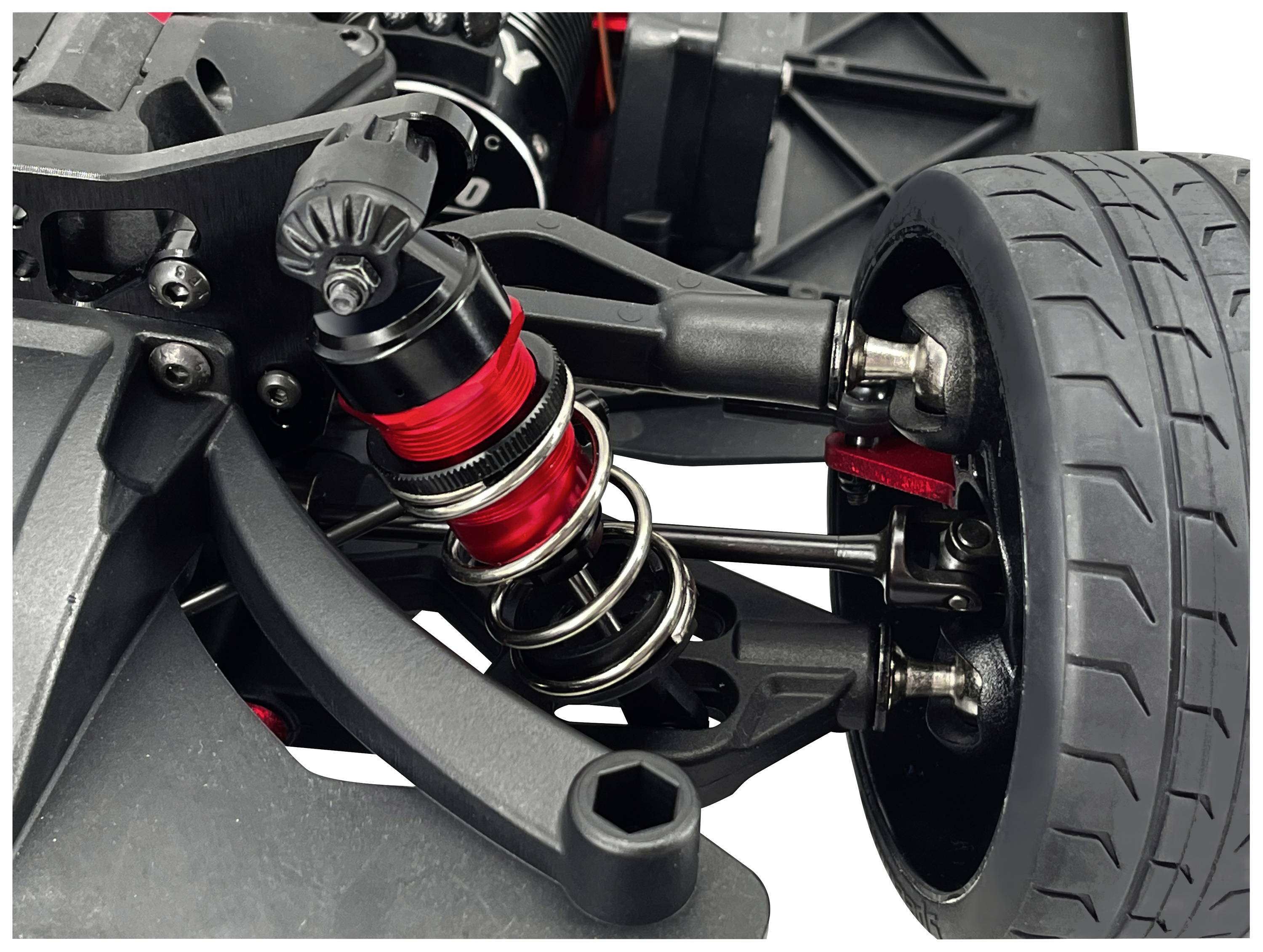 Reely Deathwatcher XL 6S Matt Grau Brushless 1:7 RC Modellauto Elektro Straßenmodell Allradantrieb (4WD) RtR 2,4GHz mit