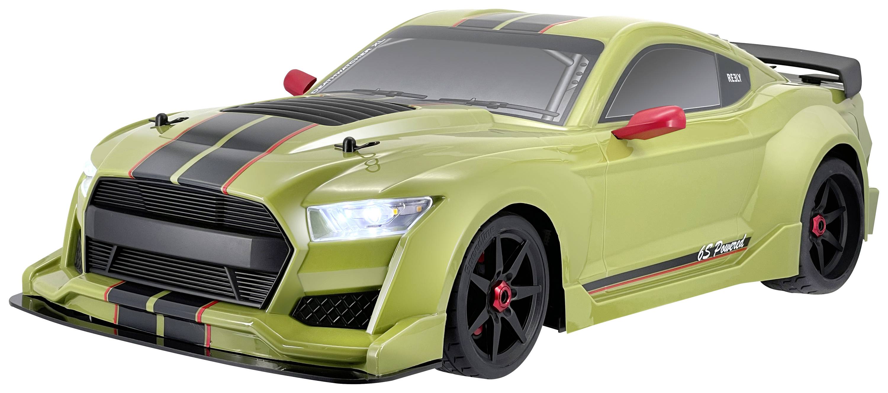 Reely Urban Green Brushless 1:7 RC Modellauto Elektro Straßenmodell Allradantrieb (4WD) RtR 2,4 GHz