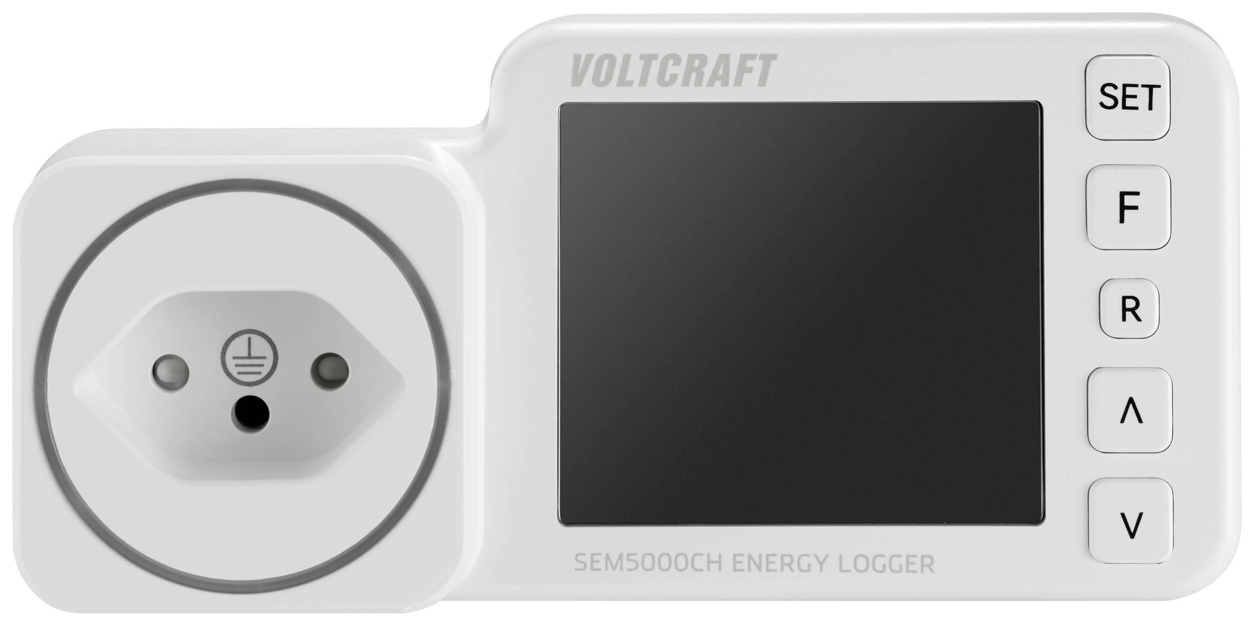 VOLTCRAFT SEM5000 CH Energiekosten-Messgerät Kostenprognose, Alarmfunktion, Stromtarif einstellbar, Datenloggerfunktion