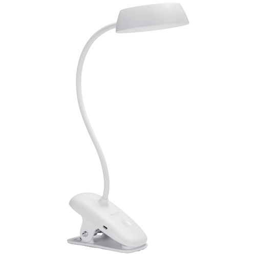 Philips Donutclip DSK201 PT 8719514396890 Lampe USB, Lampe LED à pince LED 3 W blanc