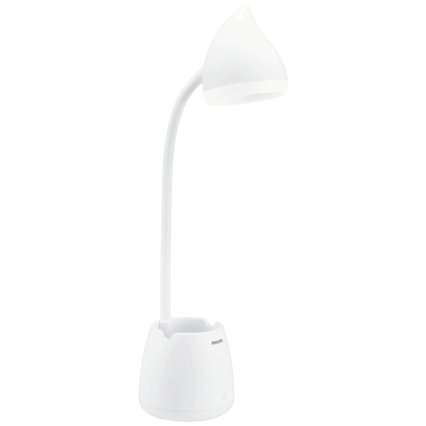 Philips Hat DSK213 PT 8719514443778 Akku-Tischlampe LED 4.5W Weiß