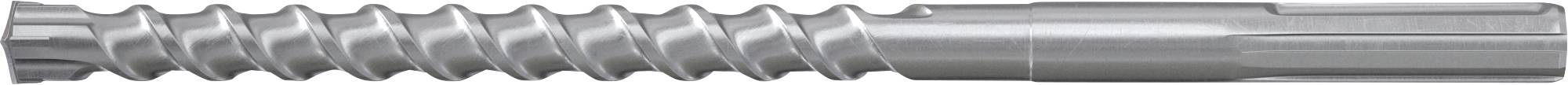 Metallbohrer mit Sechskantschaft, horizontal auf weißem Hintergrund dargestellt.