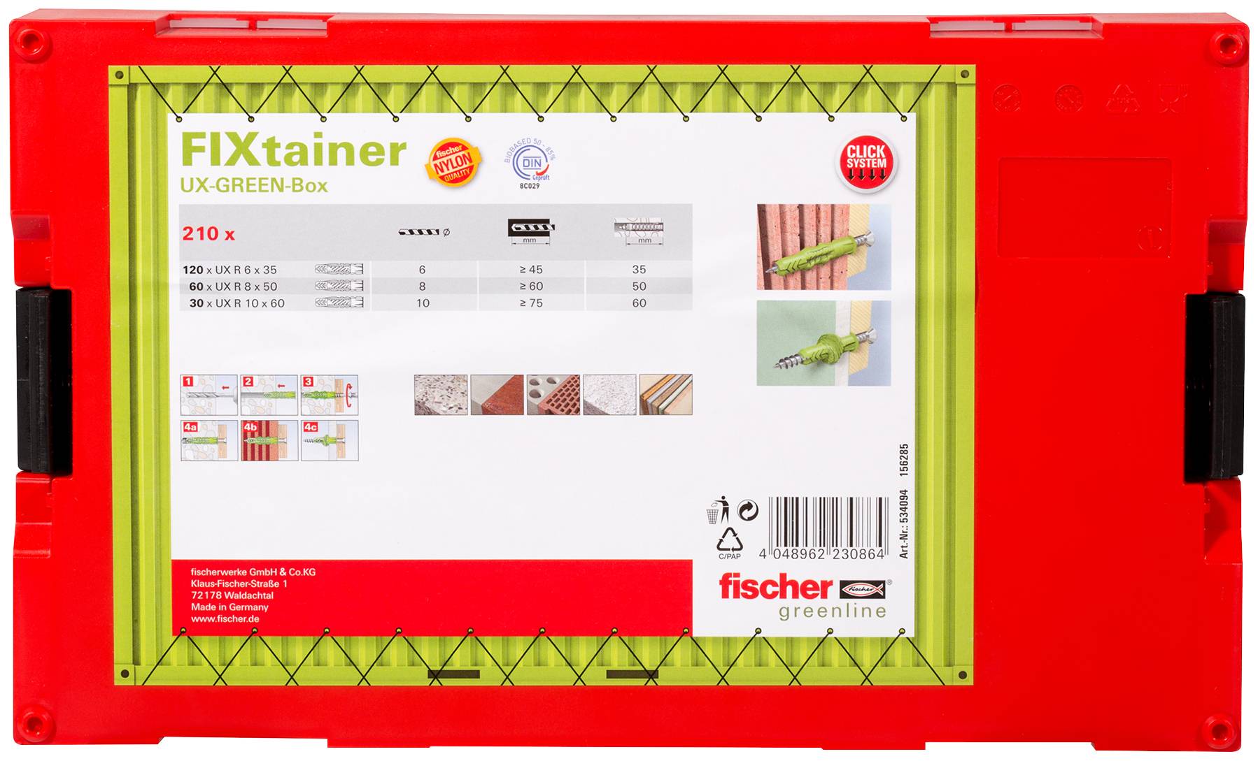 Fischer 534094 Dübelsortiment 1St.