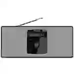 TechniSat DIGITRADIO 2 S Taschenradio DAB+, UKW Bluetooth® Weckfunktion, wiederaufladbar Schwarz, W TechniSat DIGITRADIO 2 S Taschenradio DAB+, UKW Bluetooth® Weckfunktion, wiederaufladbar Schwarz, W