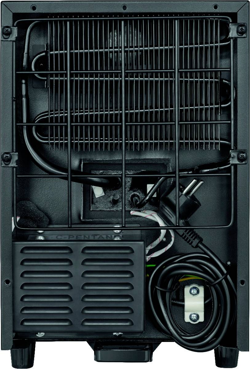 Profi Cook PC-WK 1231 Glaskühlschrank 17 l EEK: G (A - G) Standgerät Inox, Schwarz