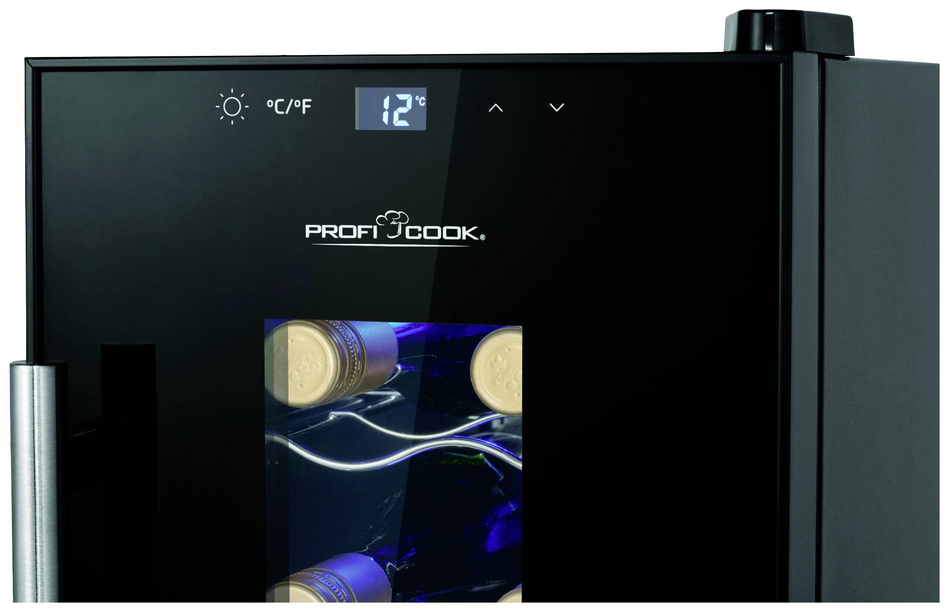 Profi Cook PC-WK 1232 Glaskühlschrank 23 l EEK: G (A - G) Standgerät Schwarz