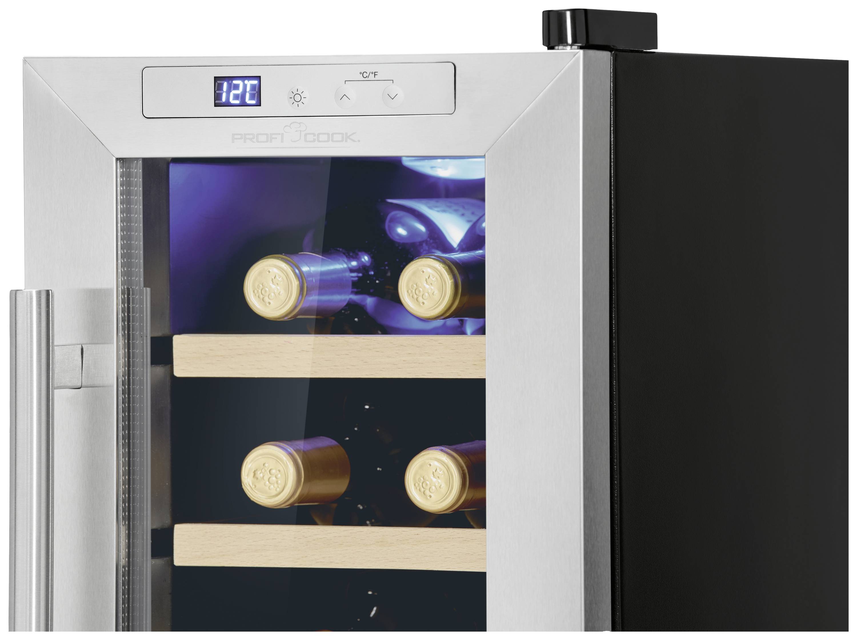 Profi Cook PC-WK 1233 Glaskühlschrank 23 l EEK: G (A - G) Standgerät Inox