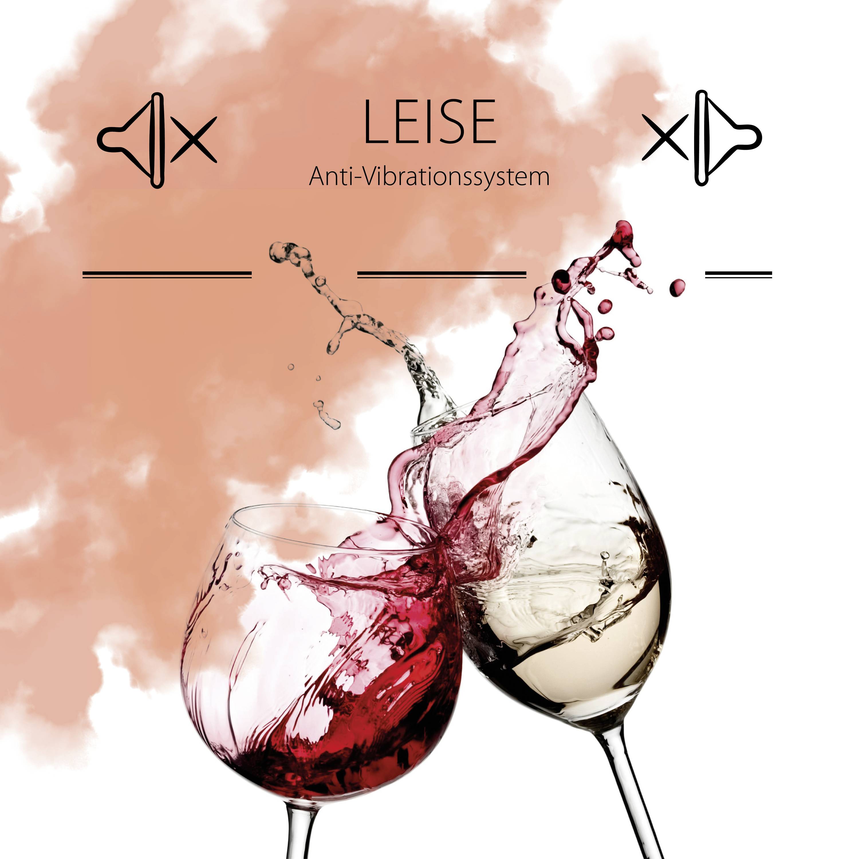 Profi Cook PC-WK 1235 Glaskühlschrank 95 l EEK: G (A - G) Standgerät Inox