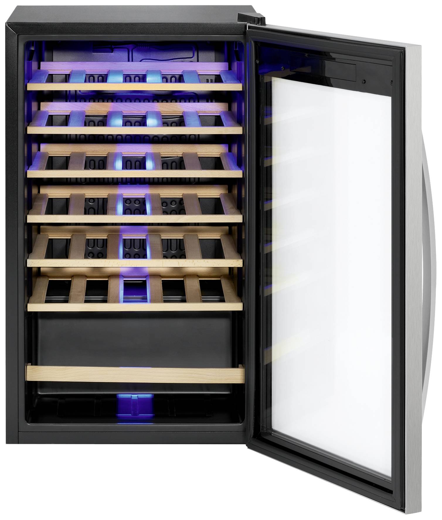 Profi Cook PC-WK 1235 Glaskühlschrank 95 l EEK: G (A - G) Standgerät Inox