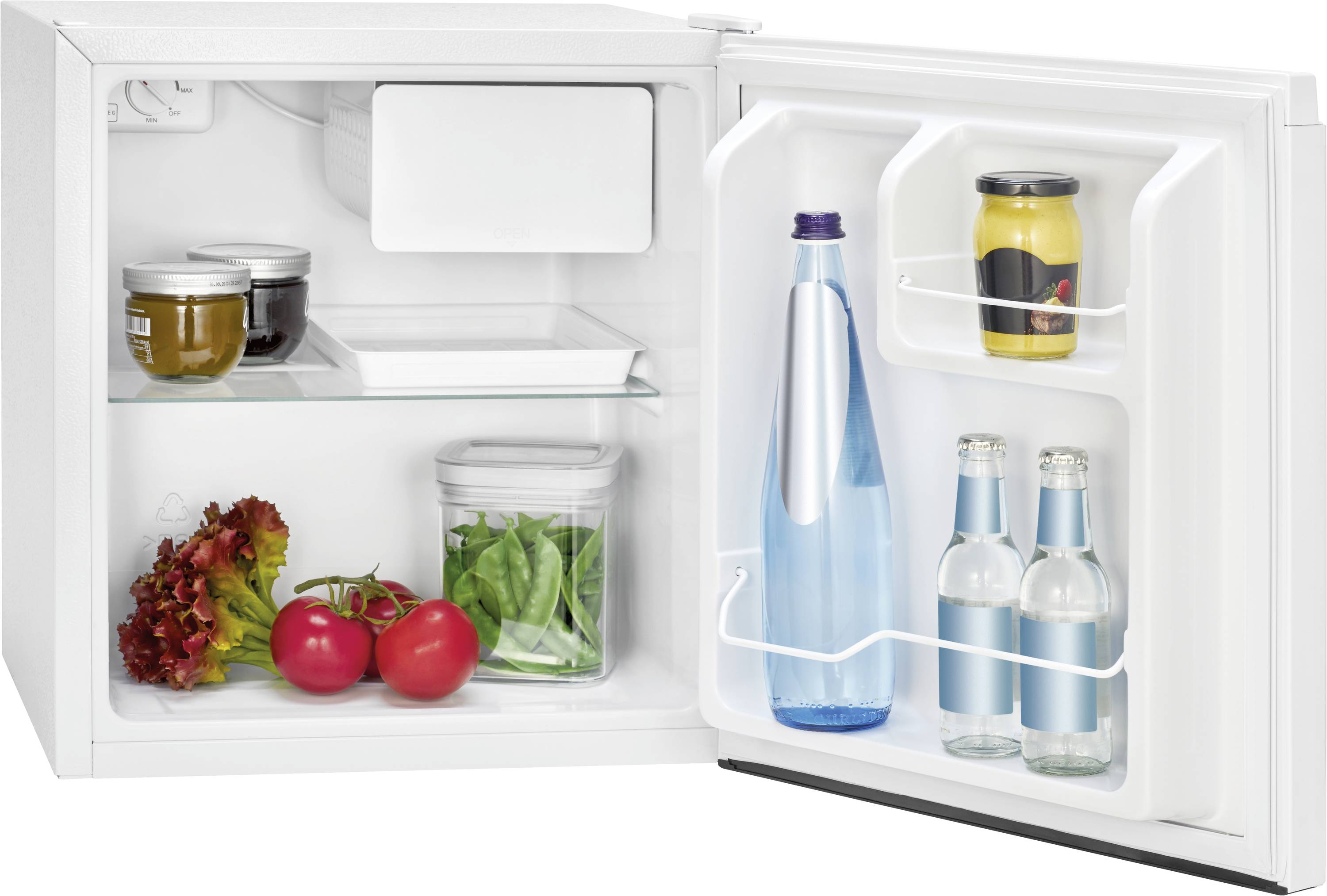 Bomann KB 7245 weiß Minikühlschrank/Partykühler EEK: E (A - G) Kompressor 240 V Weiß 45 l 0° bis 8 °C