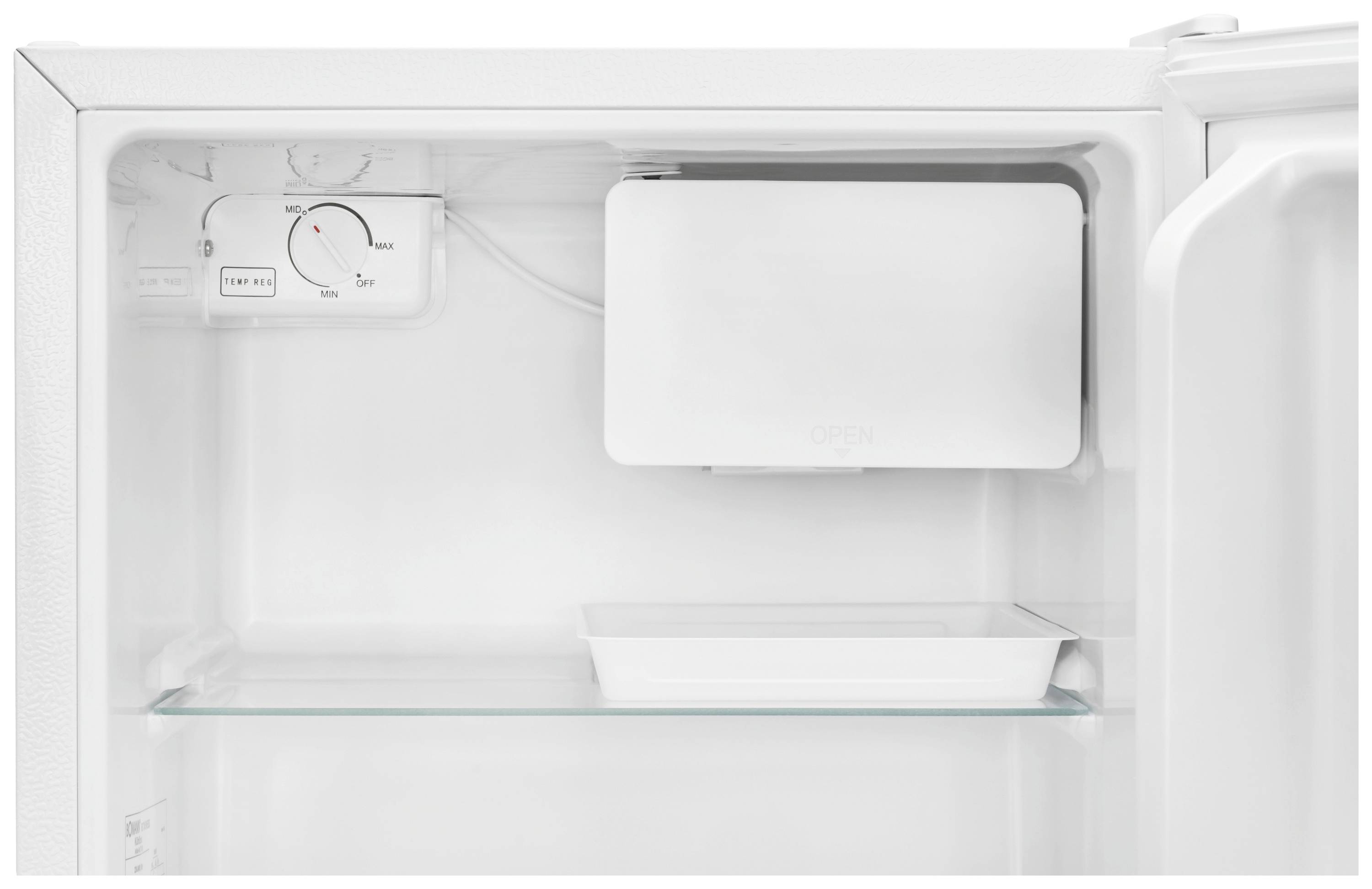 Bomann KB 7245 weiß Minikühlschrank/Partykühler EEK: E (A - G) Kompressor 240 V Weiß 45 l 0° bis 8 °C
